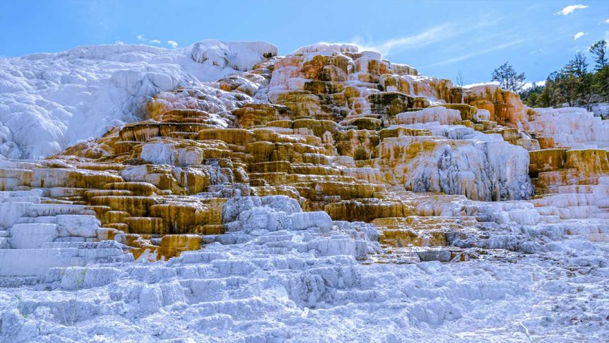 mammoth hot springs yellowstone