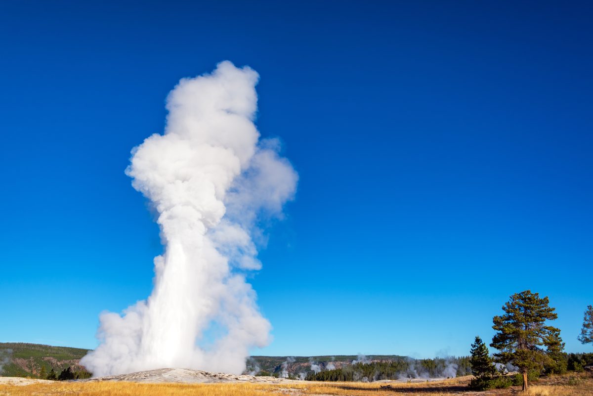 Best Yellowstone Entrance Old Faithful