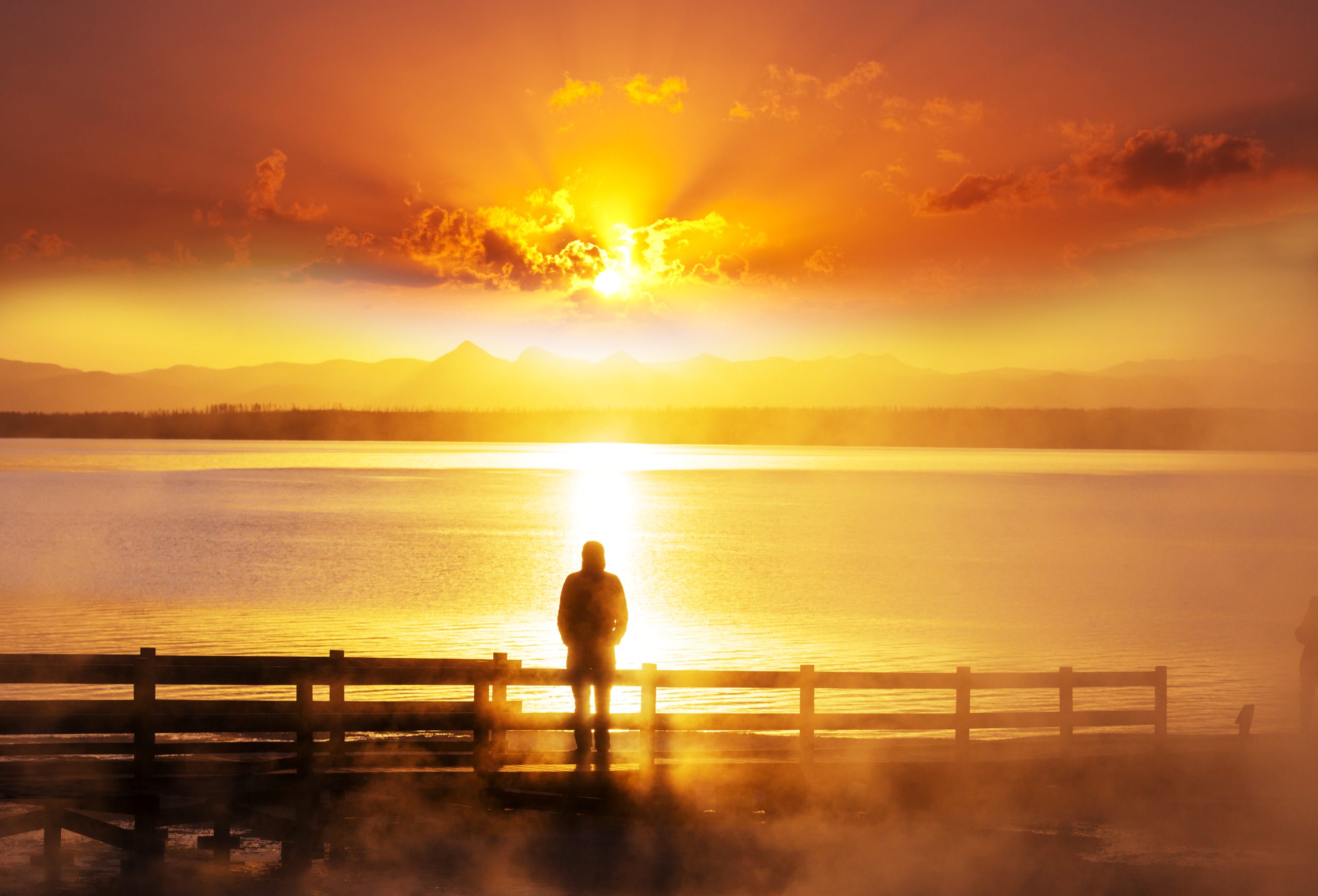 Hiking near Yellowstone's East Gate