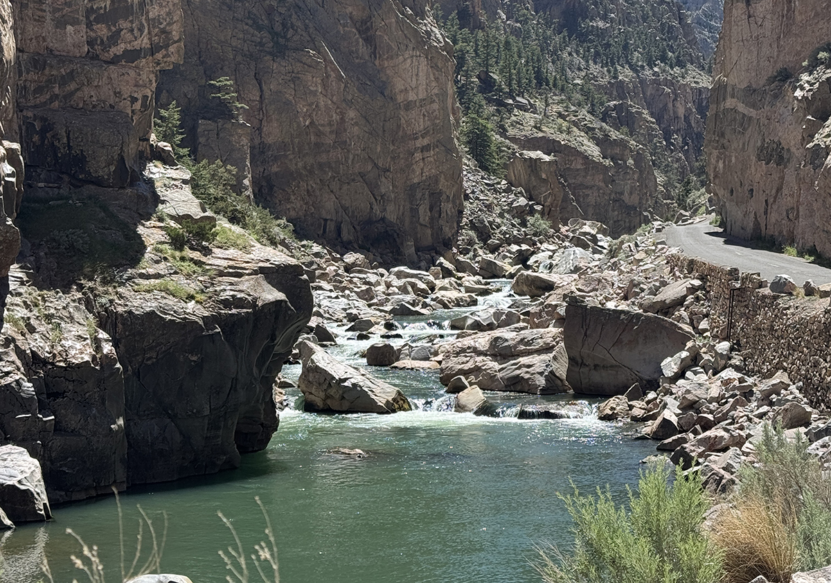 Things to Do in Cody Wyoming: Top 10 Guide to the Rodeo Capital of the World 6 Shoshone River rushing through the rocky canyon near Buffalo Bill Dam in Cody Wyoming